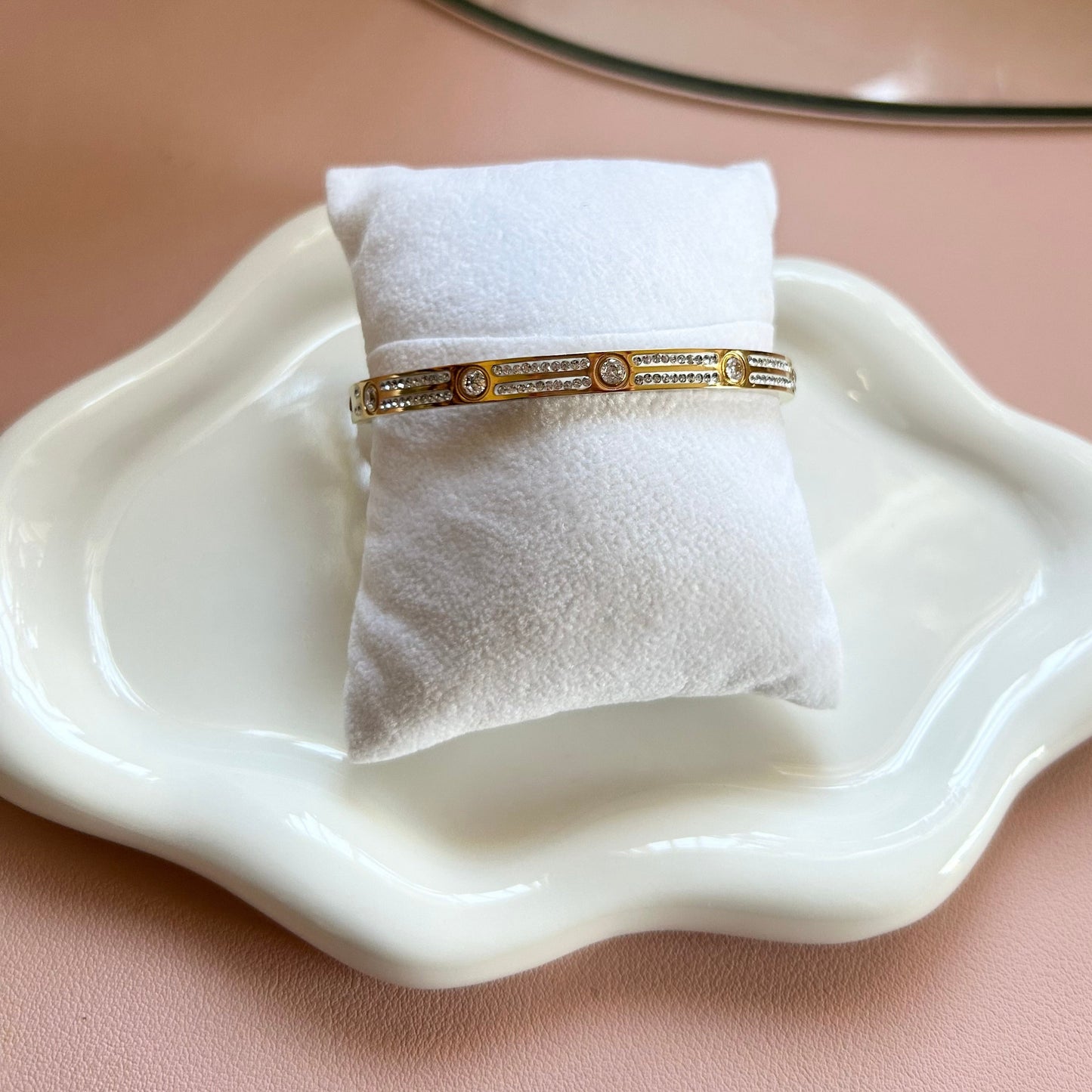 GEMMA - Zirconia Bangle