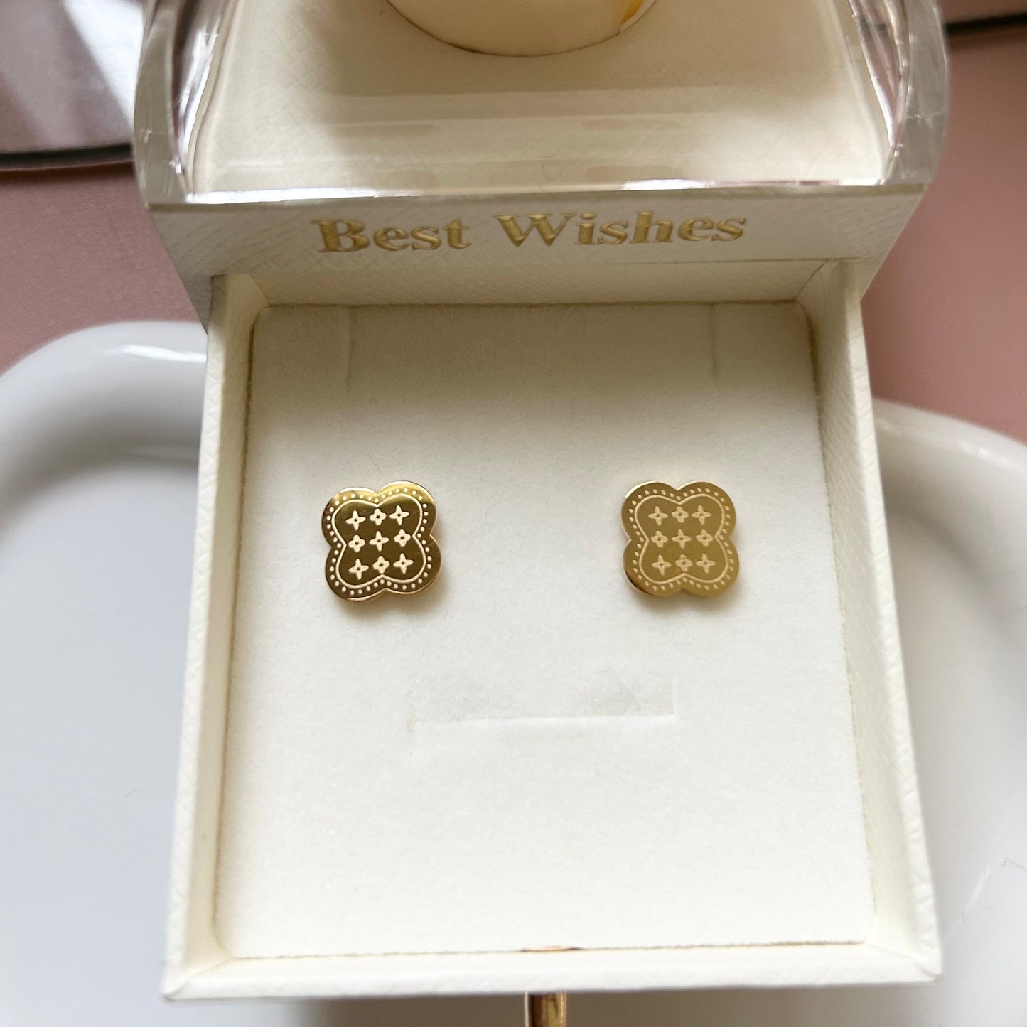 ZOEY - Clover Earring Studs