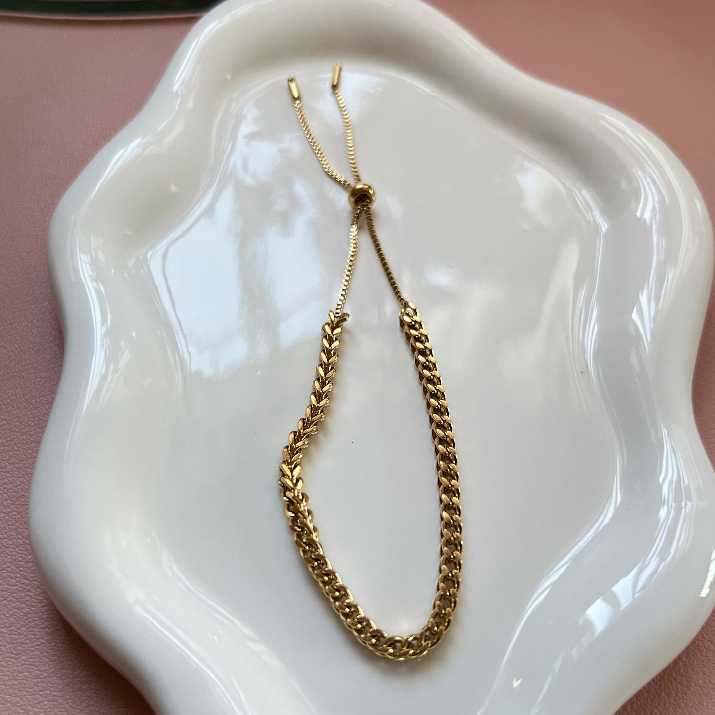 BRIANNA - Adjustable Rope Chain Bracelet - ACW Style Studio