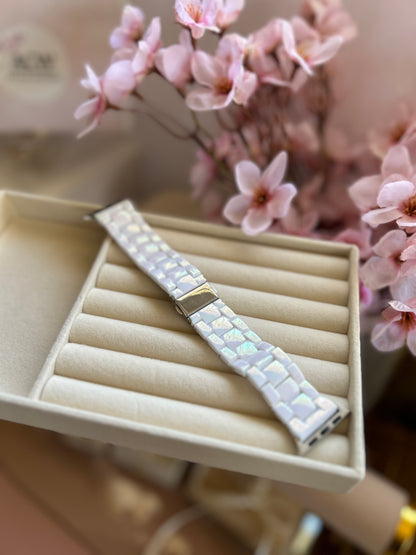 Resin White iWatch Band