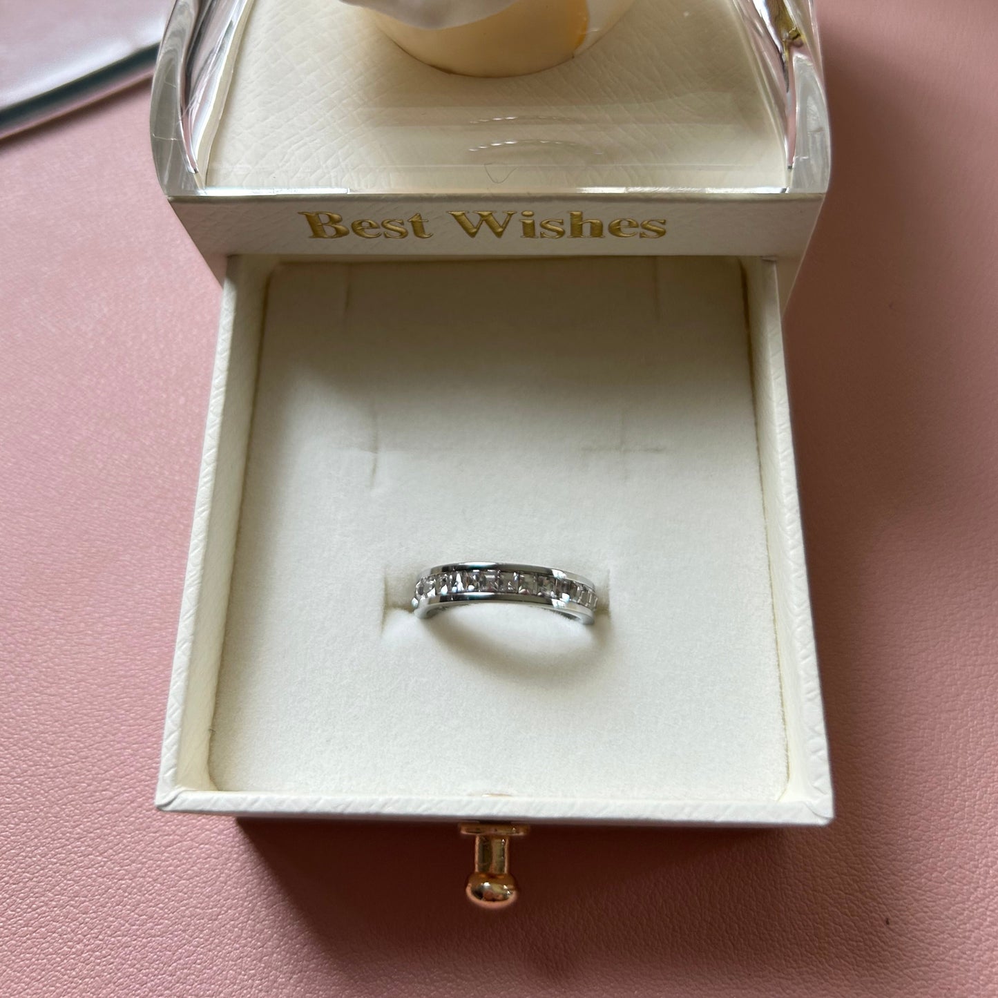 WENDY (S) - Zirconia Wedding Band Ring