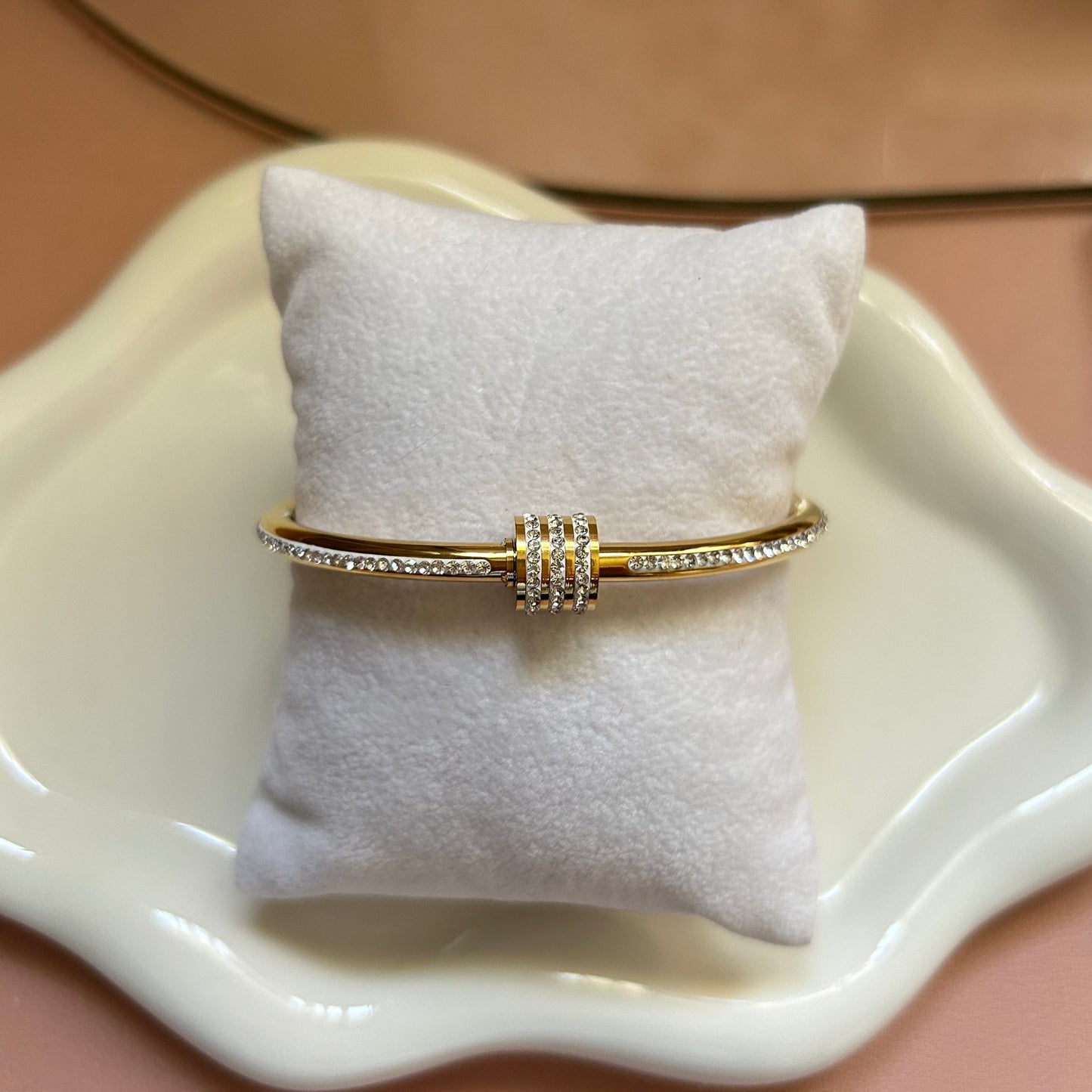 KRYSTAL - Zirconia Bangle Bracelet