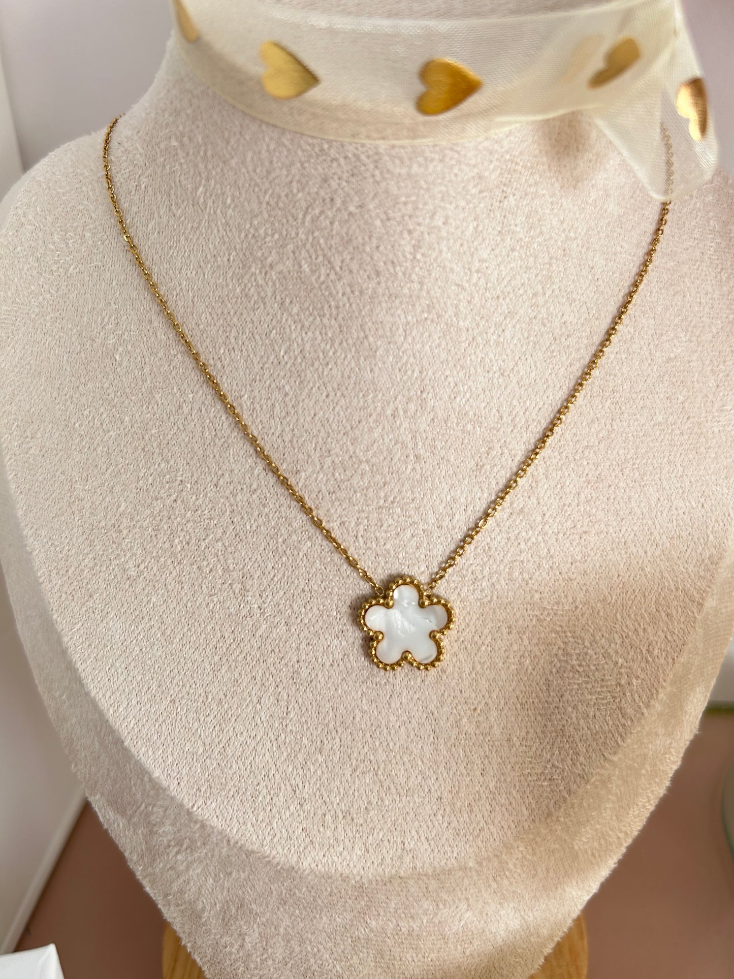 BLOSSOM - Single Flower Necklace (W)