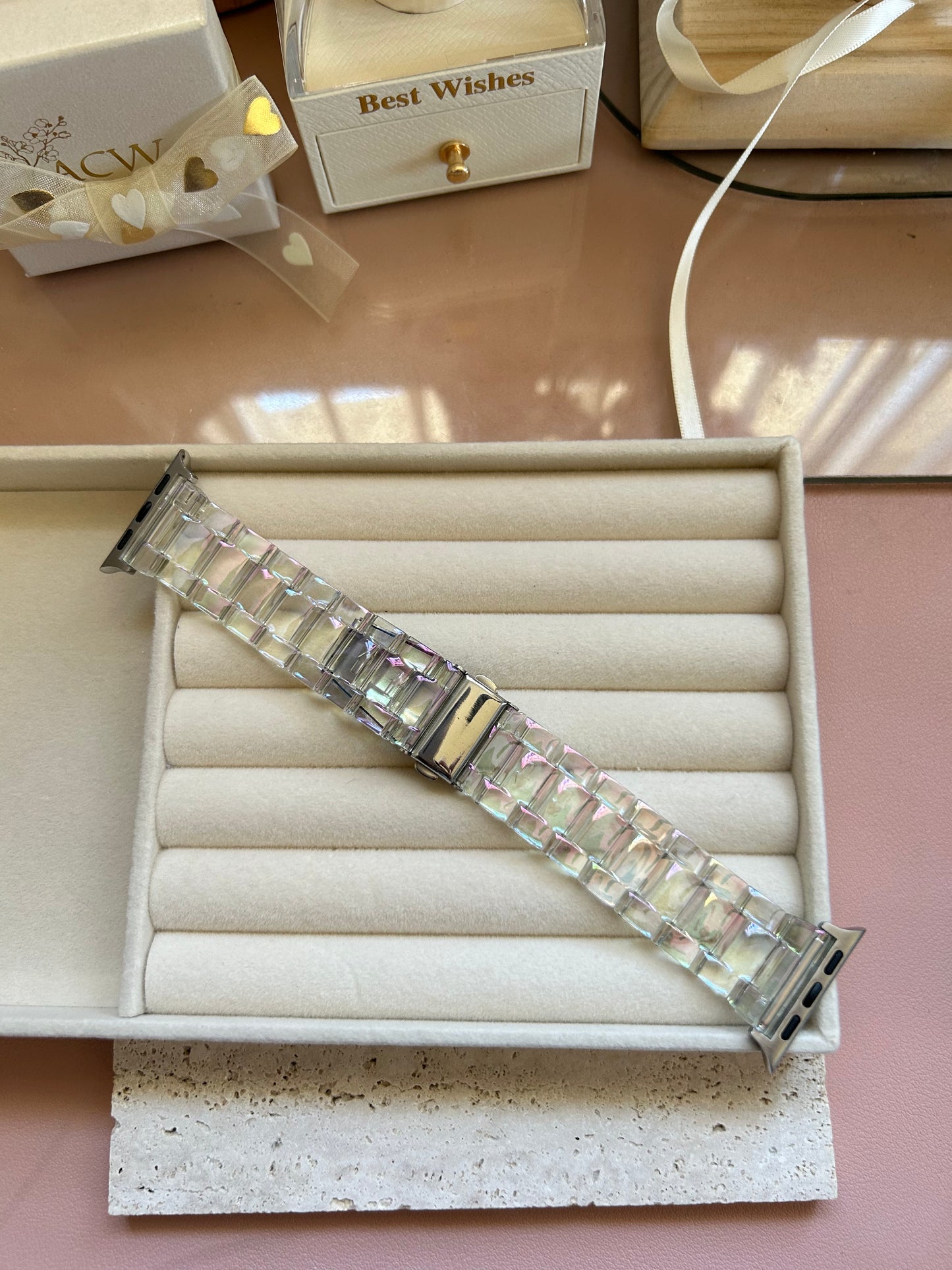 Resin Translucent iWatch Band