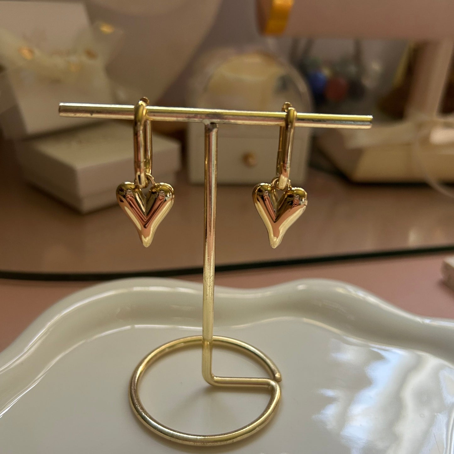 KARINA - Heart Earrings