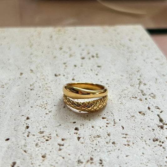 ANNA - Statement Snake Ring - ACW Style Studio